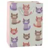 Paper Gift Bag Cats Glitter 23 x 18 x 10.5 cm