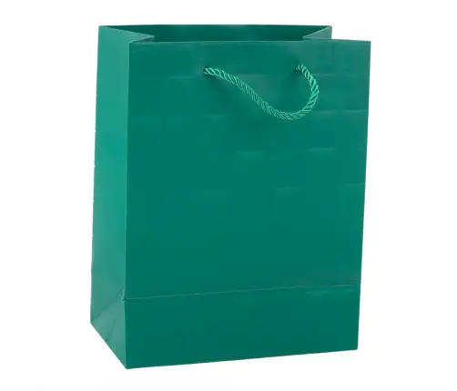 Elegant Embossed Squares Gift Bag 23 x 18 x 10.5 cm