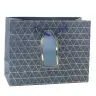 Geometric Gift Bag Gold Lines 23 x 18 x 10cm