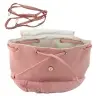 Children's Backpack Plush Ears Adjustable Strap Pink