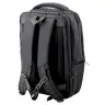City Business Backpack USB Chest Strap Black 26L
