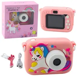 Digital Camera For Kids Unicorn Pink 48Mpx HD 1080P Digital Camera For Kids Unicorn Pink 48Mpx HD 1080P