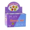 Ball with dimples for bouncing, kneading, foam spots 9cm