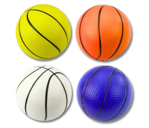 Foam Basketball Ball for Bouncing, Kicking, Fun 12cm