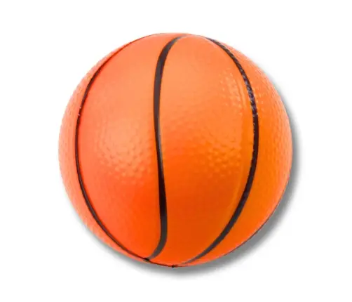 Foam Basketball Ball for Bouncing, Kicking, Fun 12cm