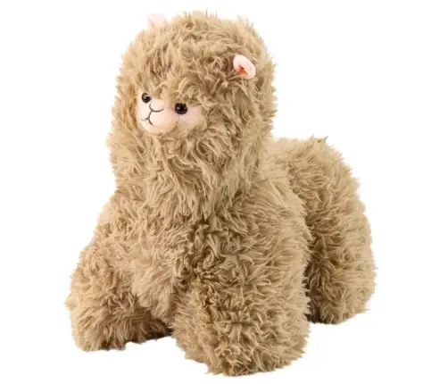 Plush Mascot Cuddly Toy Llama Beige 40 x 40cm
