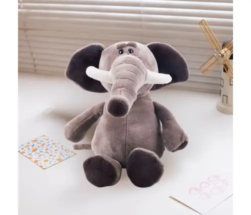 Small Plush Mascot Cuddly Toy Elephant Suction Cup 16cm