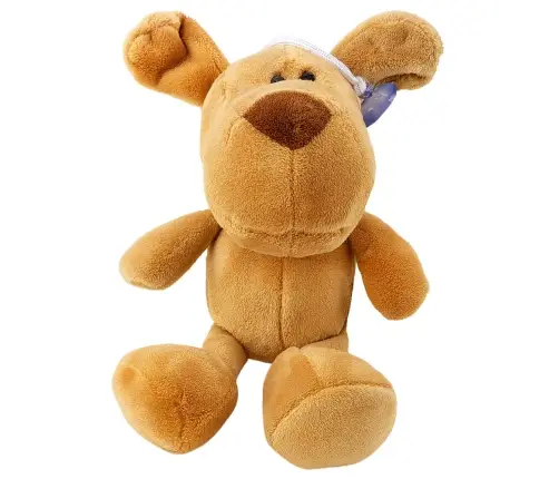 Plush Toy Dog with Suction Cup Brown 23 x 12 cm Plush Toy Dog with Suction Cup Brown 23 x 12 cm