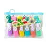 Set of Mini Dinosaur Highlighters in a Colorful Case 6pcs 8cm