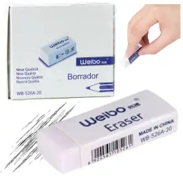 White School Office Eraser WB-526A -20 6cm