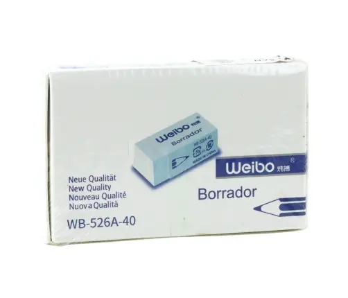White School Office Eraser WB-526A -40 3.5cm