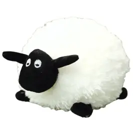Plush Mascot Cuddly Sheep With Curly Wool White 20cm