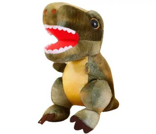 Plush Toy Dinosaur Cuddly Toy With Textured Skin Green 32cm