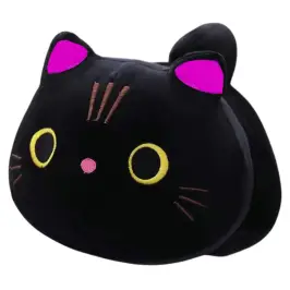 Plush Mascot Cuddly Toy Black Cat 18cm