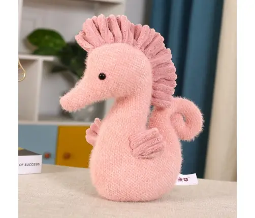 Plush Mascot Cuddly Water Horse Pink 25cm