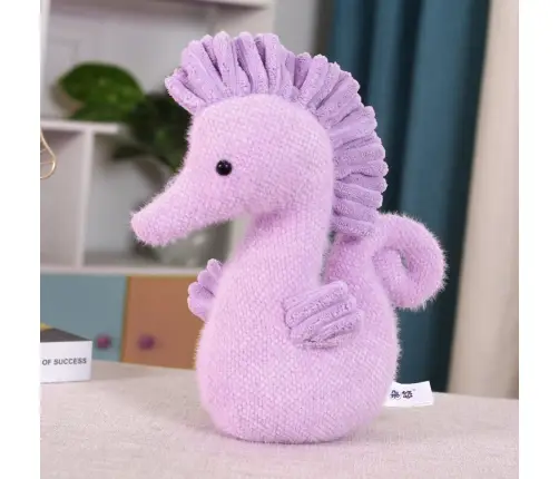 Plush Mascot Cuddly Toy Water Horse Purple 25cm