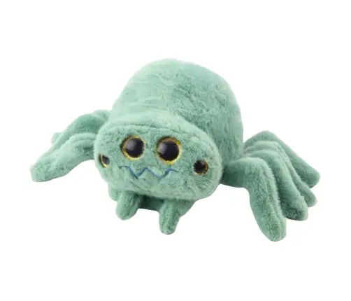 Plush Toy Spider Insect Cuddly Toy Green 32cm