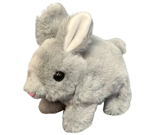 Plush Mascot Cuddly Toy Hare Rabbit Gray 18cm Plush Mascot Cuddly Toy Hare Rabbit Gray 18cm