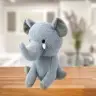 Plush Mascot Cuddly Toy Little Elephant Gray 26cm