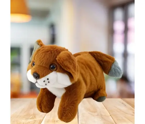 Plush Cuddly Toy Brown Fox 28cm