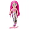 Plush Mermaid Cuddly Toy Holographic Tail Pink 48cm