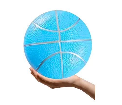 Pastel Light Blue Rubber Ball 20cm