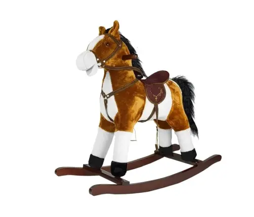 Rocking Horse 74cm Light Brown