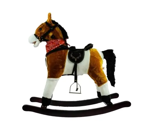 Rocking Horse 74cm Light Brown