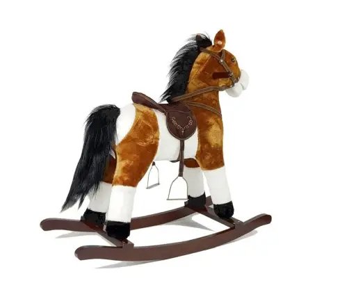 Rocking Horse 74cm Light Brown