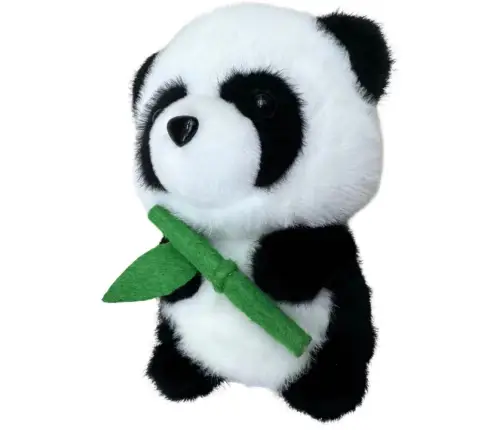 Plush Mascot Cuddly Toy Panda With Bamboo 18cm