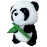 Plush Mascot Cuddly Toy Panda With Bamboo 18cm