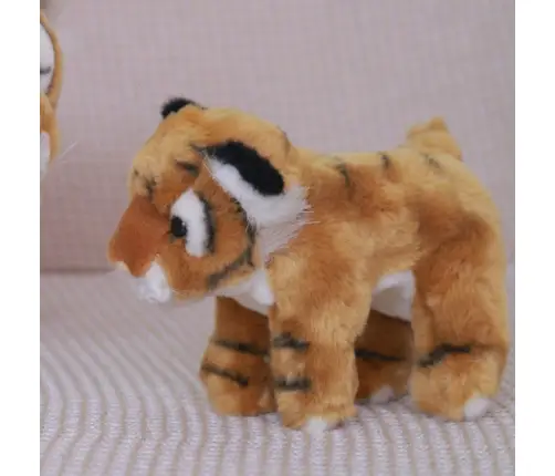 Plush Mascot Cuddly Toy Tiger Cat Brown 25cm