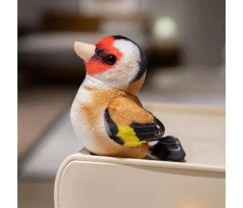 Small Plush Bird Blue Tit Goldfinch 10cm