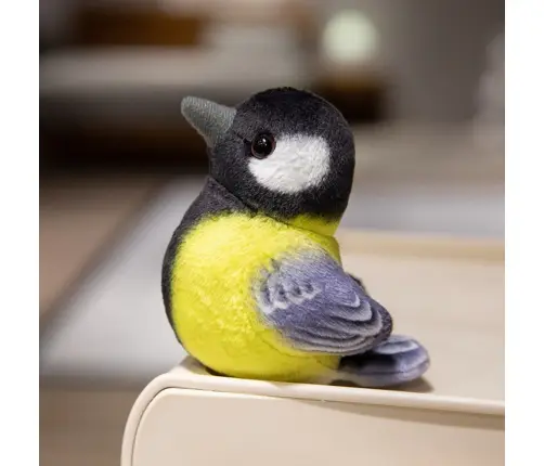 Small Plush Bird Blue Tit Goldfinch 10cm