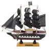 Collectible Model Decorative Pirate Sailing Ship Black 20x20cm Collectible Model Decorative Pirate Sailing Ship Black 20x20cm
