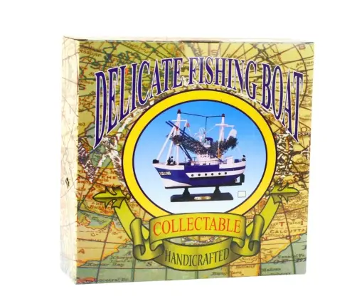 Collectible Decorative Model Fishing Boat Flying Lady 24x23cm Collectible Decorative Model Fishing Boat Flying Lady 24x23cm