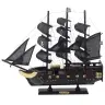 Collectible Model Decorative Sailing Ship Black Pearl 40x35cm