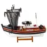 Collectible Decorative Ship Fishing Boat Fishing Net Model 38x31cm Collectible Decorative Ship Fishing Boat Fishing Net Model 38x31cm