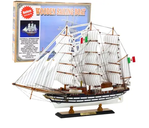 Collectible Model Decorative Sailing Ship Amerigo Vespucci 64x46cm