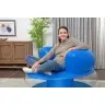 Inflatable Blue Chair112 x 112 x 70 cm Bestway 75138