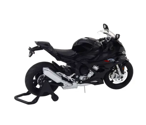 Sports Motorcycle Metal Lights Sounds Black S1000 1:12