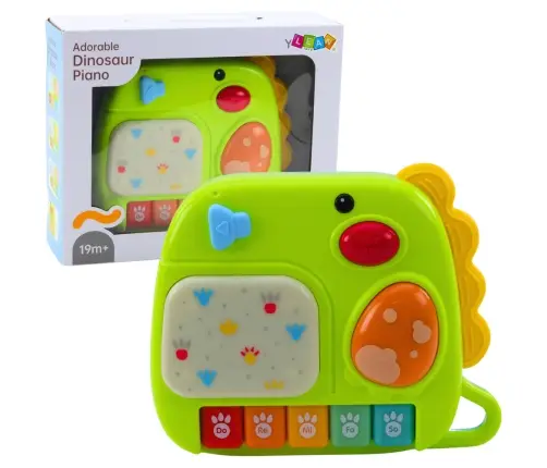 Interactive Piano for Toddlers Dinosaur Green