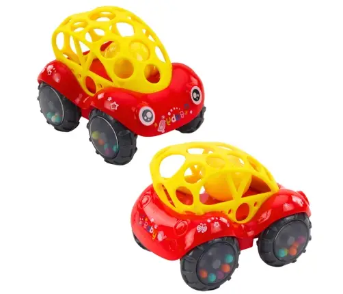 Baby Rattle Car Red Green Baby Rattle Car Red Green