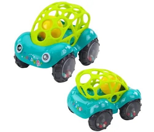 Baby Rattle Car Red Green Baby Rattle Car Red Green