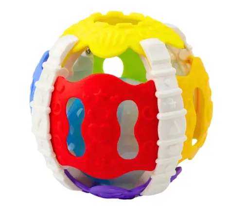 Sensory Ball For Babies Rubber Lights Sounds Colorful