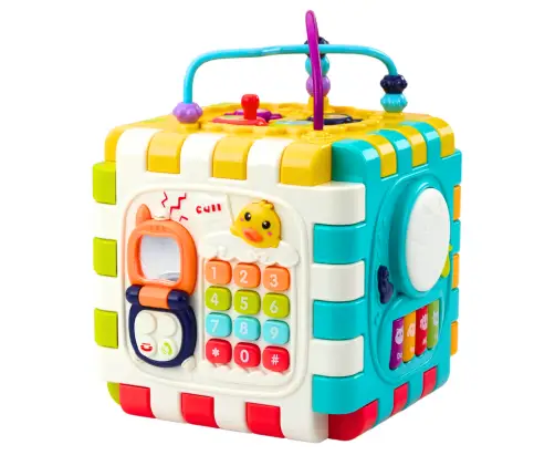 Educational Cube Musical Interactive For Toddlers 6in1