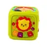 Interactive Educational Cube for Toddlers Lion Green