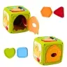 Interactive Educational Cube for Toddlers Lion Green