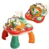 Educational Table Interactive Music Panel Piano 2 in 1 Red