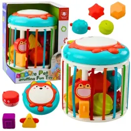 Cylinder Sensory Cube Interactive Drum Fox Lights Sounds Colorful